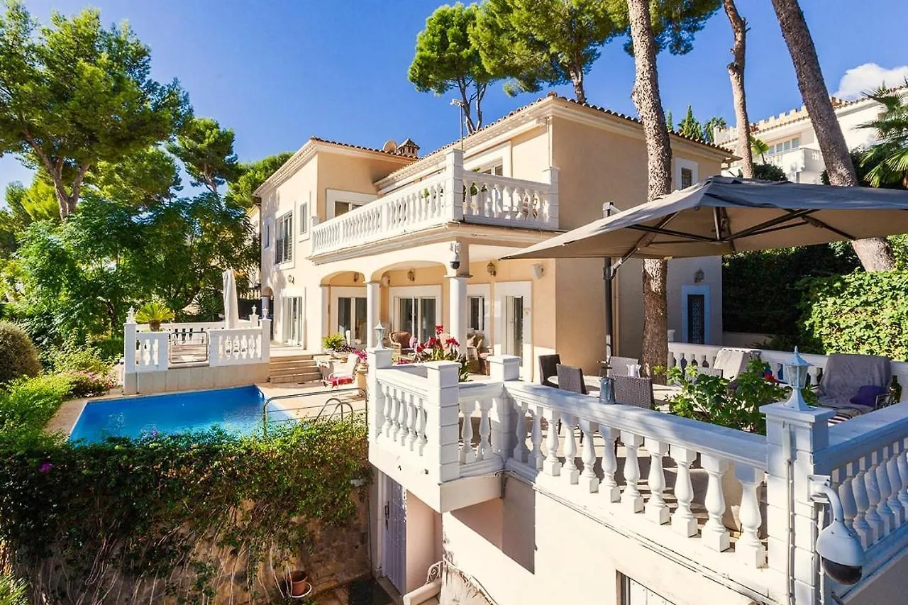 Exklusive Villa In Paguera Fuer Bis Zu 8 Personen, Mit Meerblick Und Pool Ισπανία